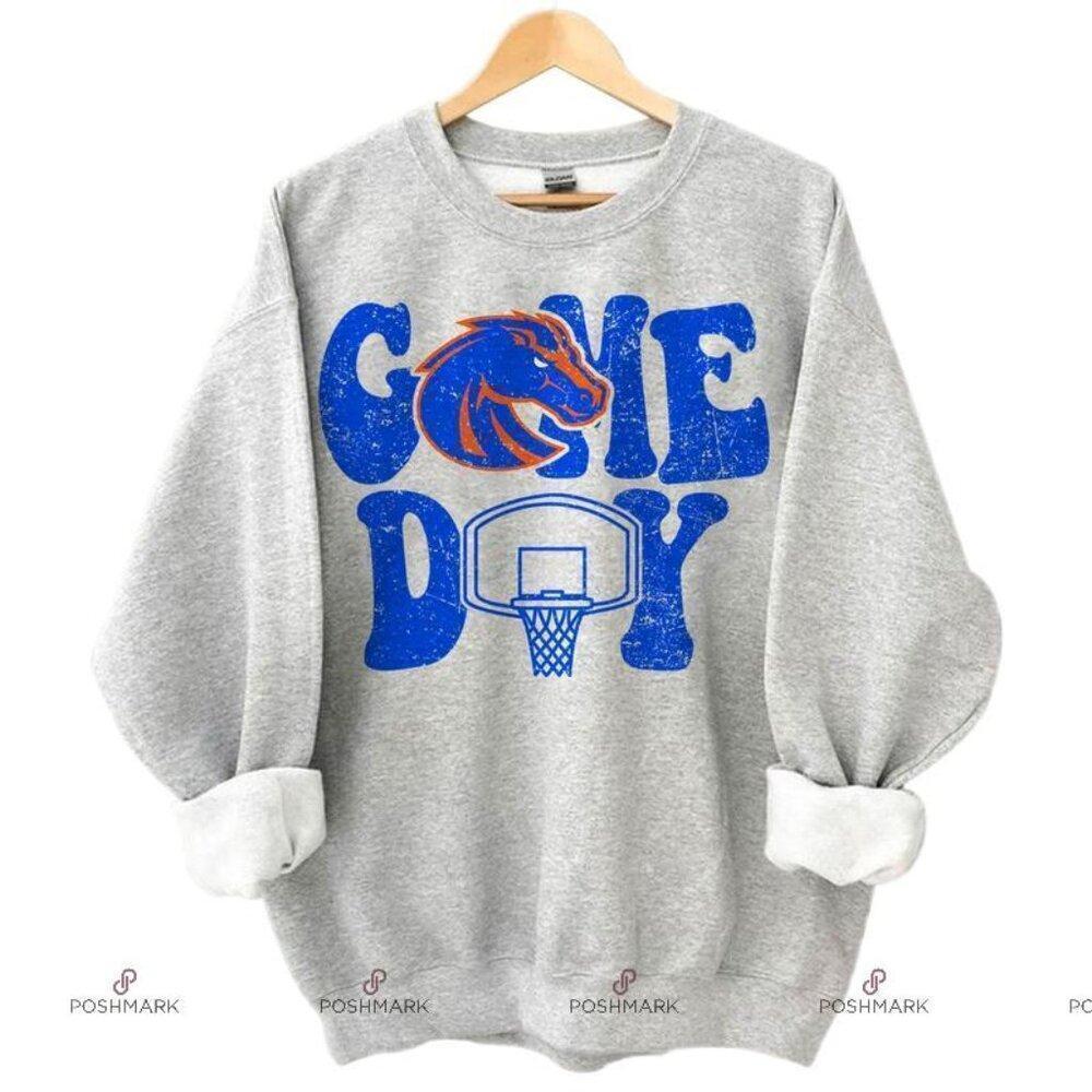 Boise State Broncos Ncaa Basketball Graphic Sweatshirt